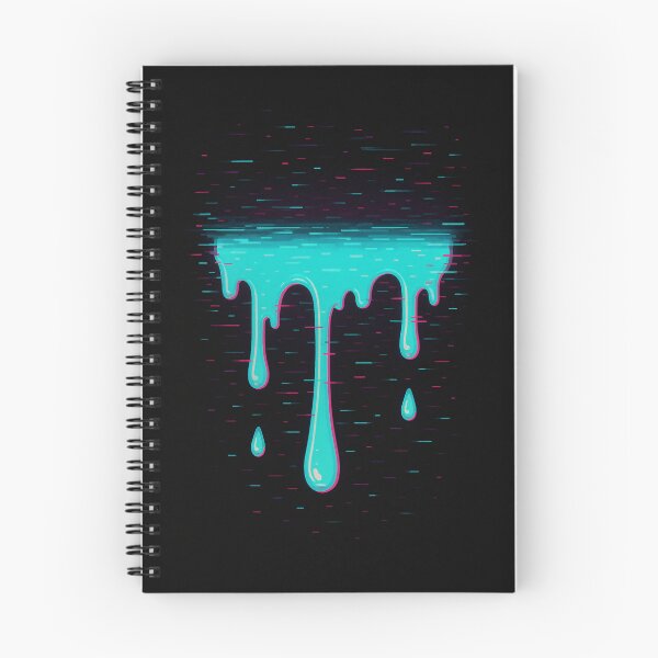 Item preview, Neon Overflow – Glitch Liquid Drip designed and sold by JupiterGlitchEmpire.