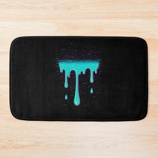 Item preview, Neon Overflow – Glitch Liquid Drip designed and sold by JupiterGlitchEmpire.