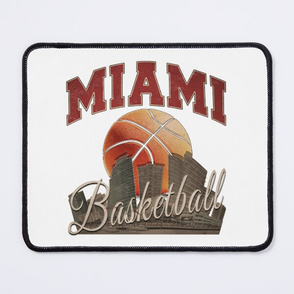 Item preview, Miami Basketball Vintage Skyline Retro Sports designed and sold by RonnyMilleo.