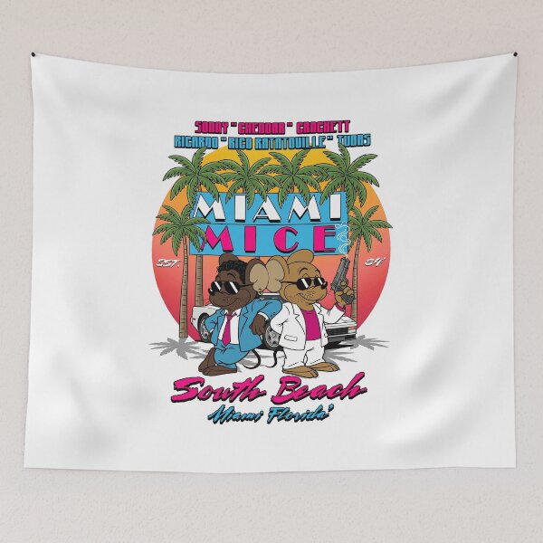 Item preview, Miami Mice South Beach (Variant) designed and sold by Candywrap Studio.