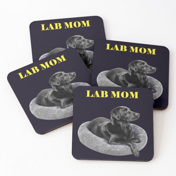 Item preview, Lab Mom Black Labrador Retriever Dog Lover Gift designed and sold by PRINTSCHARMINGM.