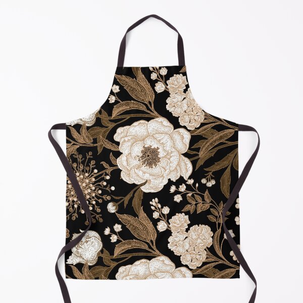 Item preview,  Elegant Black & White Chinoiserie Floral Seamless Pattern designed and sold by SugarCore.