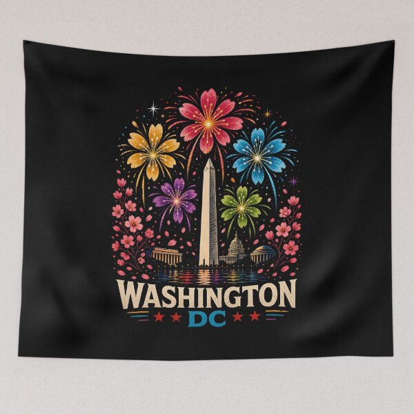 Item preview, Washington DC Fireworks in Full Bloom designed and sold by Fenay Designs.