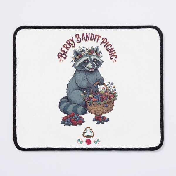 Item preview, Berry Bandit Picnic designed and sold by m-yoga-store.