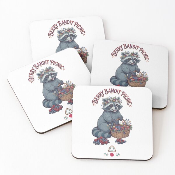 Item preview, Berry Bandit Picnic designed and sold by m-yoga-store.
