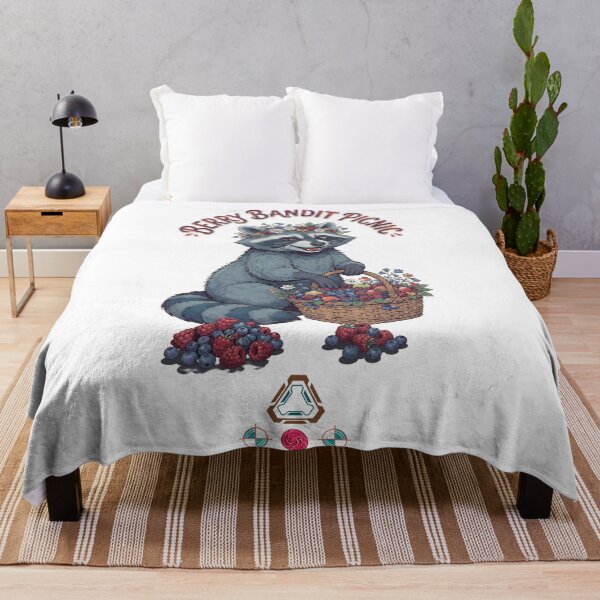 Item preview, Berry Bandit Picnic designed and sold by m-yoga-store.