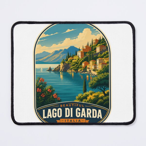 Item preview, Beautiful Lago Di Garda Italia Travel Vacation Destination designed and sold by Simsimah26Parks.