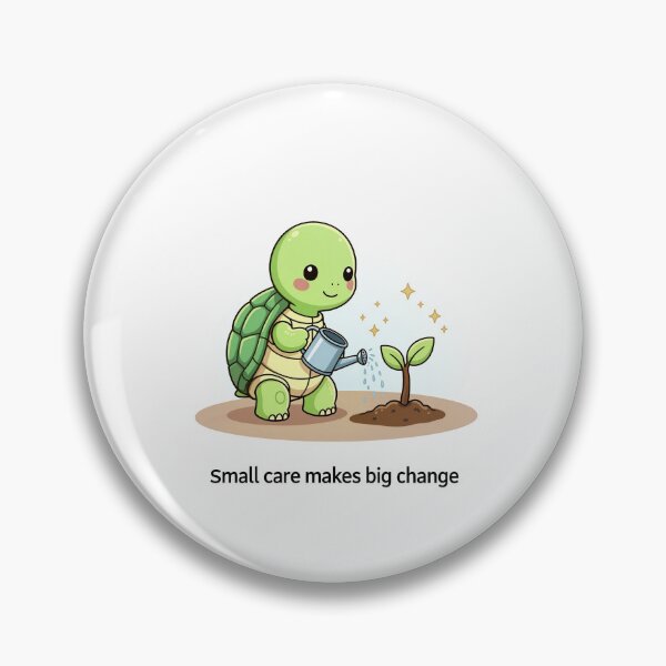 Item preview, Small Care Makes Big Change designed and sold by Dandy Cube.