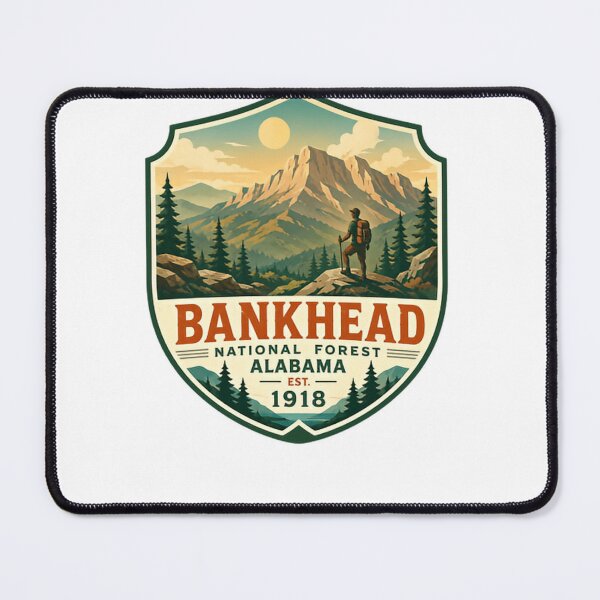 Item preview, Bankhead National Forest Alabama Est. 1918 Hiking Outdoor Explorer designed and sold by Simsimah26Parks.