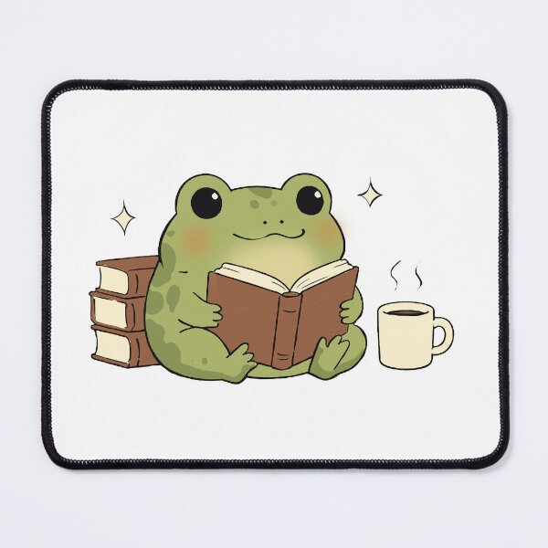 Item preview, Frog Booklover designed and sold by AnastasiaWsk.