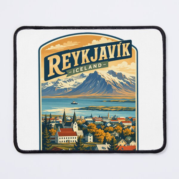 Item preview, Reykjavík Iceland Travel Souvenir Vacation Destination designed and sold by Simsimah26Parks.