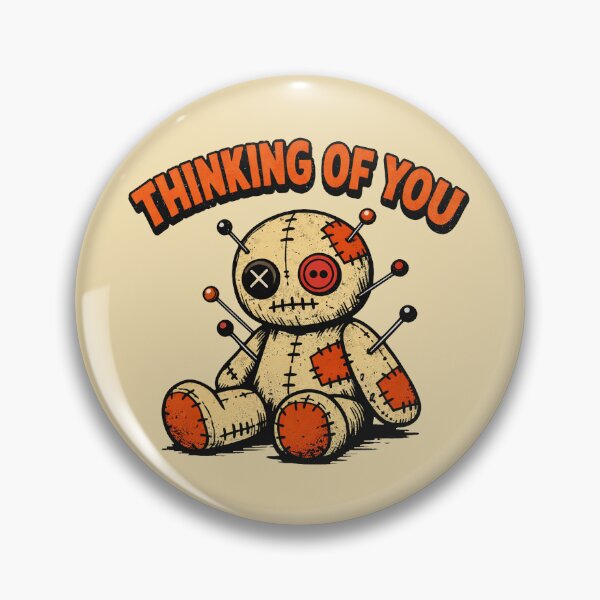 Item preview, Thinking Of You Voodoo Doll designed and sold by PrintSmithArt.
