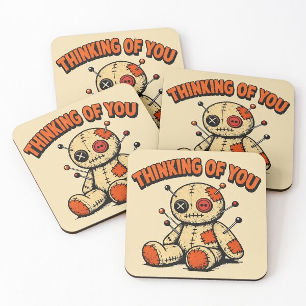 Item preview, Thinking Of You Voodoo Doll designed and sold by PrintSmithArt.