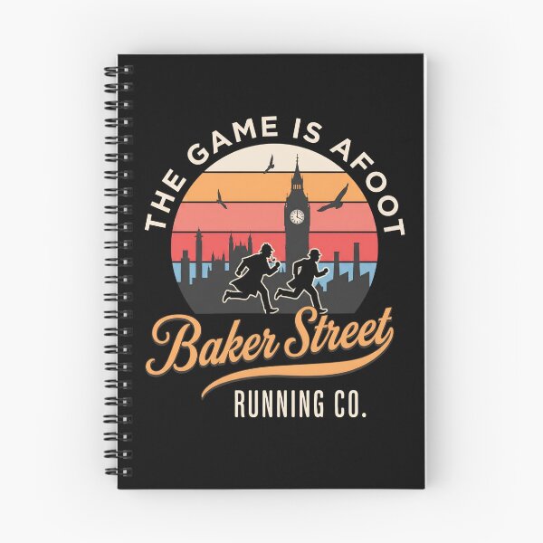 Item preview, Sherlock Holmes: Baker Street Running Co – The Game Is Afoot designed and sold by Fenay Designs.
