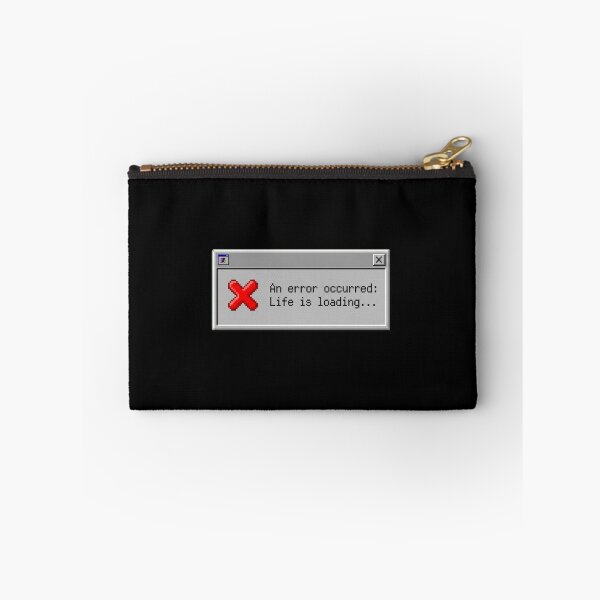 Item preview, An Error Occurred Life Is Loading Funny Retro Windows Gamer Gift designed and sold by AkDesign022.