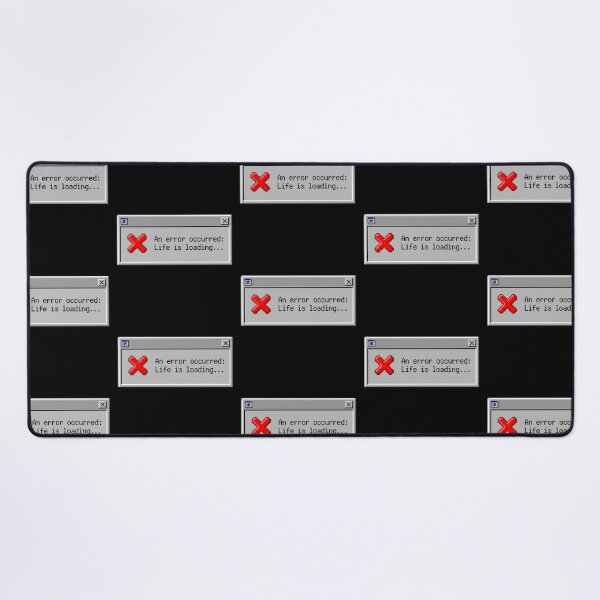 Item preview, An Error Occurred Life Is Loading Funny Retro Windows Gamer Gift designed and sold by AkDesign022.