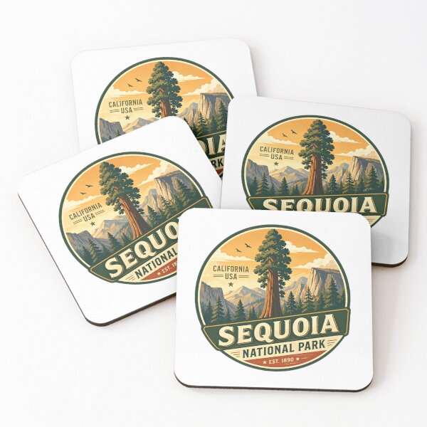 Item preview, California USA Sequoia National Park Est. 1890 Travel Hiker Souvenir designed and sold by Simsimah26Parks.