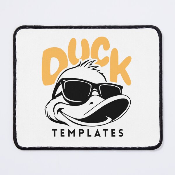 Item preview, Cool Duck in Sunglasses Mascot Logo designed and sold by DuckSmith.