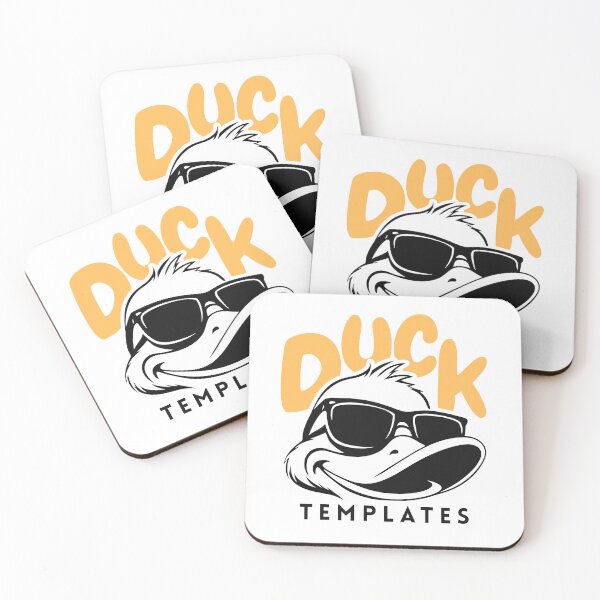 Item preview, Cool Duck in Sunglasses Mascot Logo designed and sold by DuckSmith.
