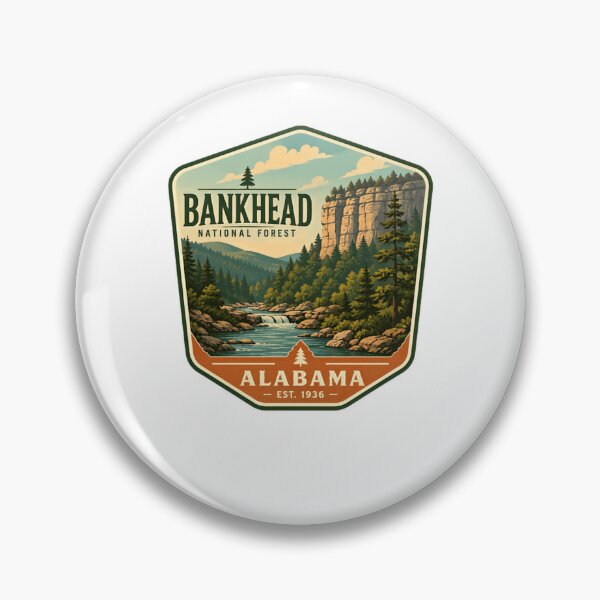 Item preview, Bankhead National Forest Alabama Est 1936 National Park Outdoor Adventure Travel designed and sold by Simsimah26Parks.