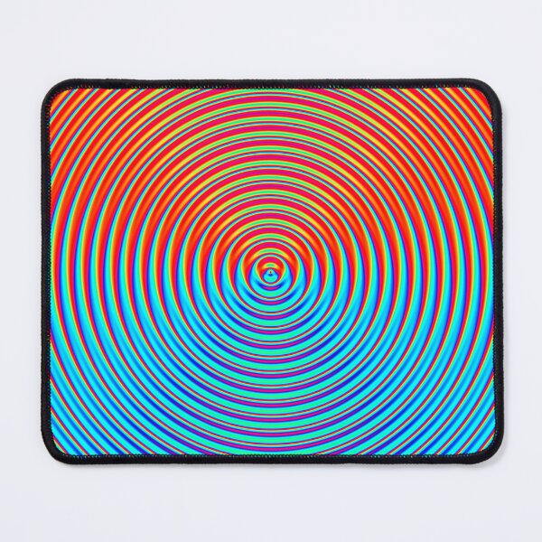 Item preview, Abstract Pattern "Orange and Blue Circle" designed and sold by Gluecknika.