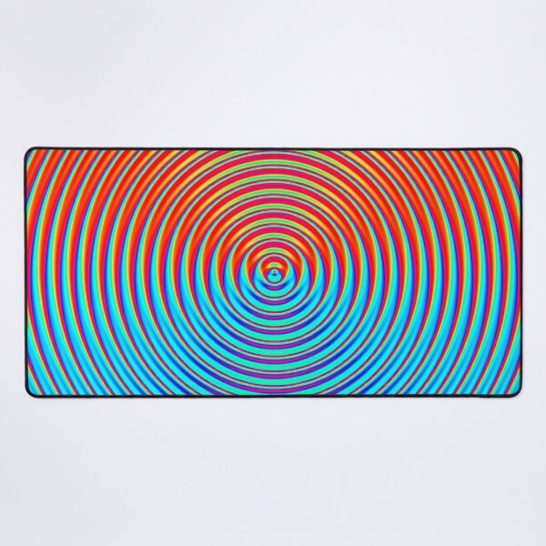 Item preview, Abstract Pattern "Orange and Blue Circle" designed and sold by Gluecknika.