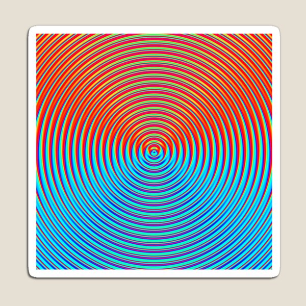 Item preview, Abstract Pattern "Orange and Blue Circle" designed and sold by Gluecknika.