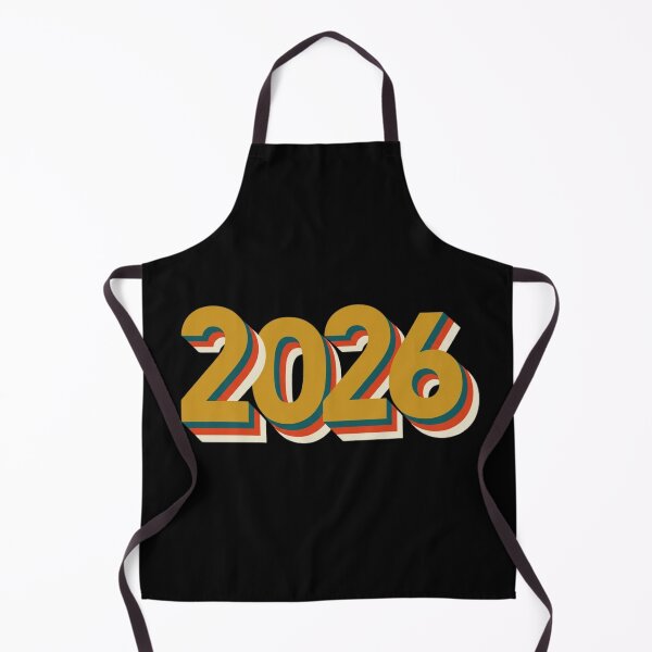 Item preview, Retro 2026 Vintage Typography Design – Bold Retro Numbers Graphic for New Year Celebration, Future Goals, Events, Parties & Trendy Aesthetic Apparel designed and sold by Charonde.