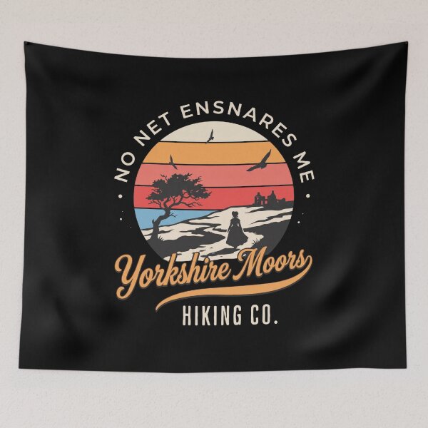 Item preview, Jane Eyre: Yorkshire Moors Hiking Co – No Net Ensnares Me designed and sold by Fenay Designs.