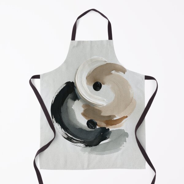 Item preview, Neutral Yin Yang Abstract Balance designed and sold by trajeado14.