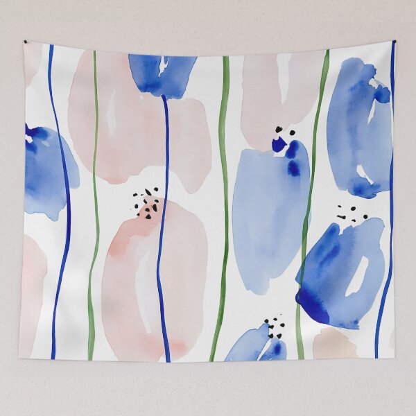 Item preview, Flowers watercolor  designed and sold by Ramona-Gliga.