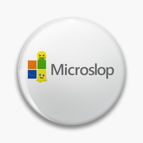 Item preview, Microslop Windows Forced AI Parody designed and sold by teemix.