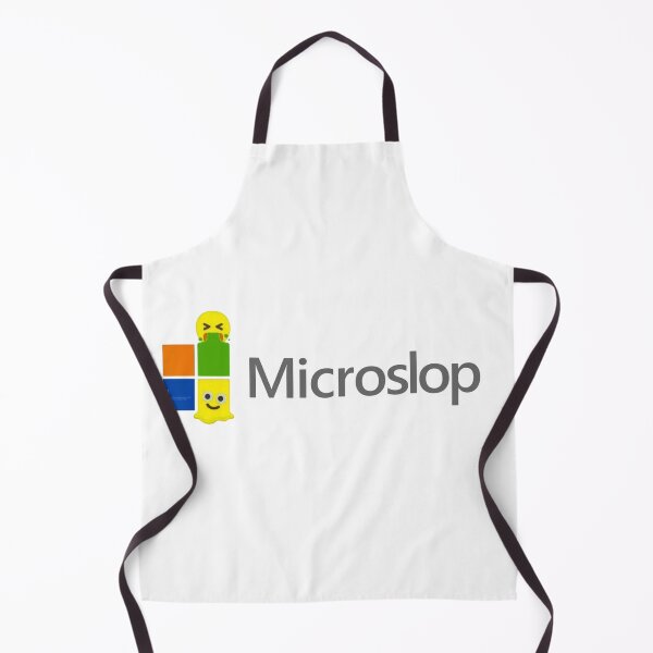 Item preview, Microslop Windows Forced AI Parody designed and sold by teemix.