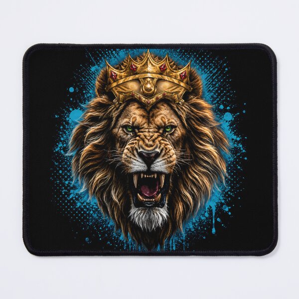 Item preview, The King of the Wilderness – Majestic Lion Crown designed and sold by Peter Kaul.
