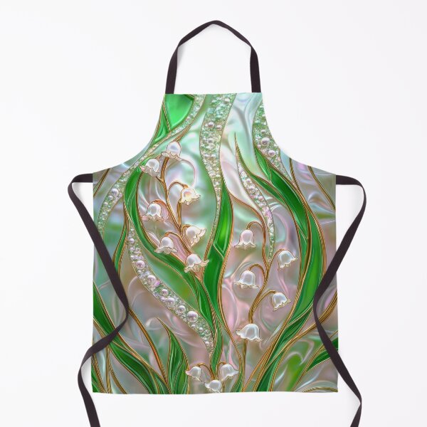 Item preview, Lily of the Valley Stained Glass Design designed and sold by MargaretWiktor.