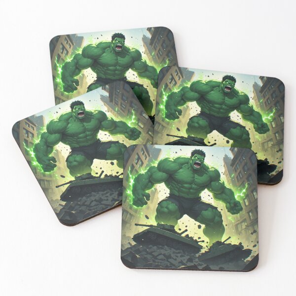Item preview, Hulk Smash New York - Retro Comic Book Style designed and sold by JMAVILA ART.
