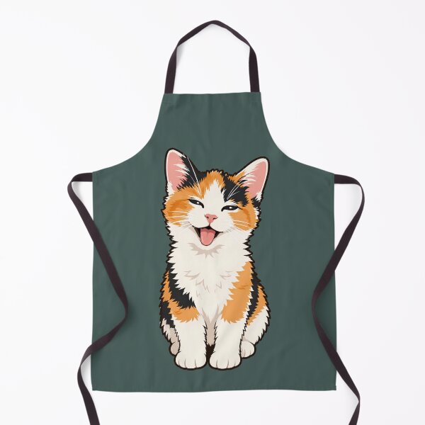 Item preview, Happy Calico Kitten Cat Lover Design designed and sold by Nawi32.