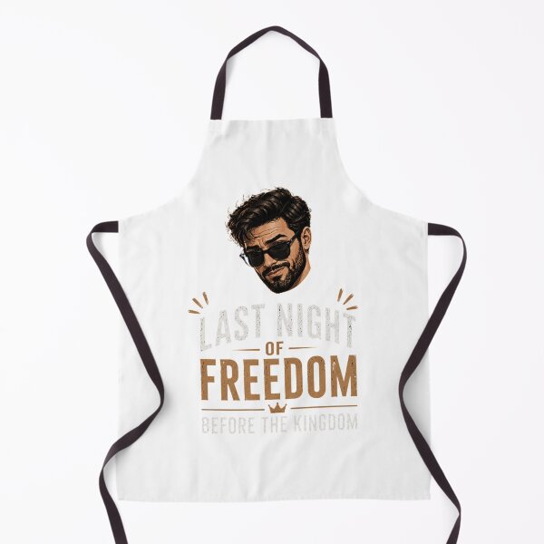 Item preview, Last Night of Freedom Bachelor Party Shirt | Funny Groom Squad T-Shirt designed and sold by CalmMandala.