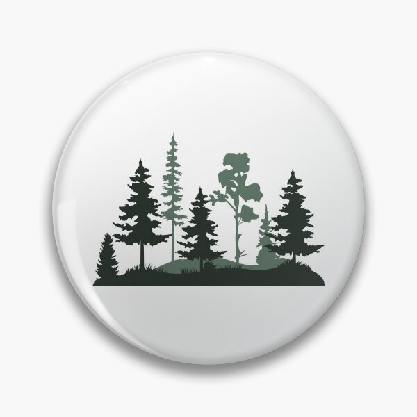 Item preview, Forest Trees Silhouette  designed and sold by MagnoliaLake.