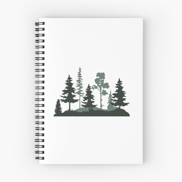 Item preview, Forest Trees Silhouette  designed and sold by MagnoliaLake.