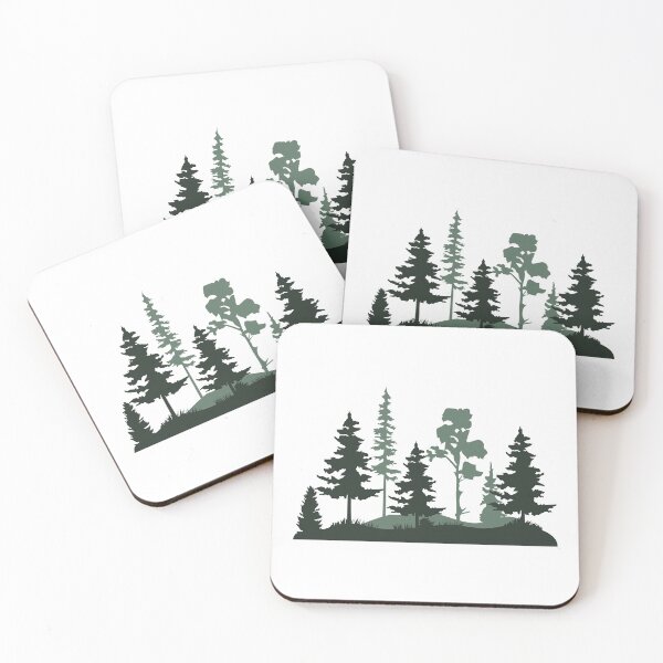 Item preview, Forest Trees Silhouette  designed and sold by MagnoliaLake.