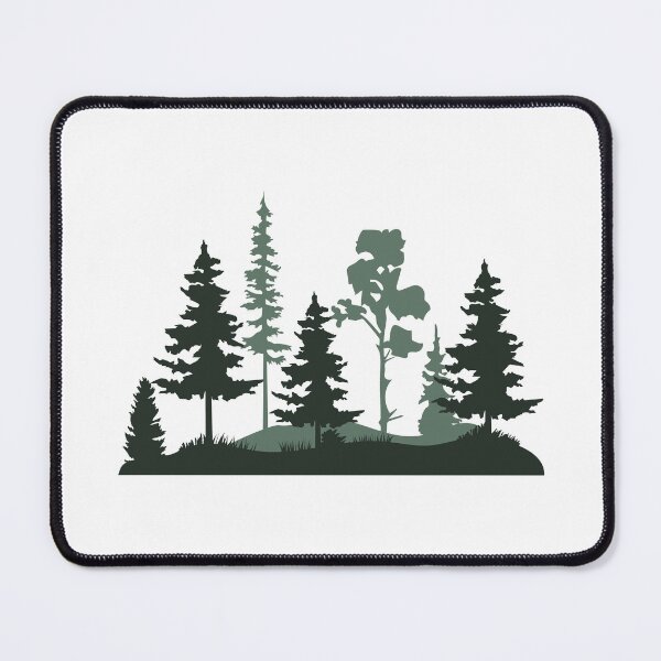 Item preview, Forest Trees Silhouette designed and sold by MagnoliaLake.