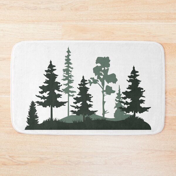 Item preview, Forest Trees Silhouette  designed and sold by MagnoliaLake.