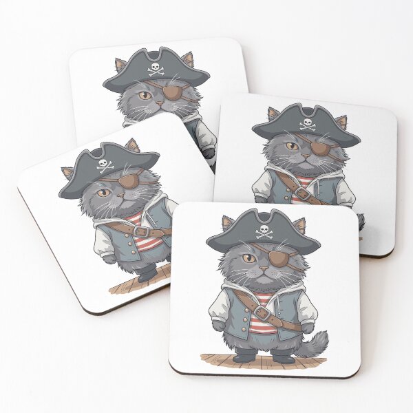 Item preview, Cat Pirate designed and sold by bihtti.