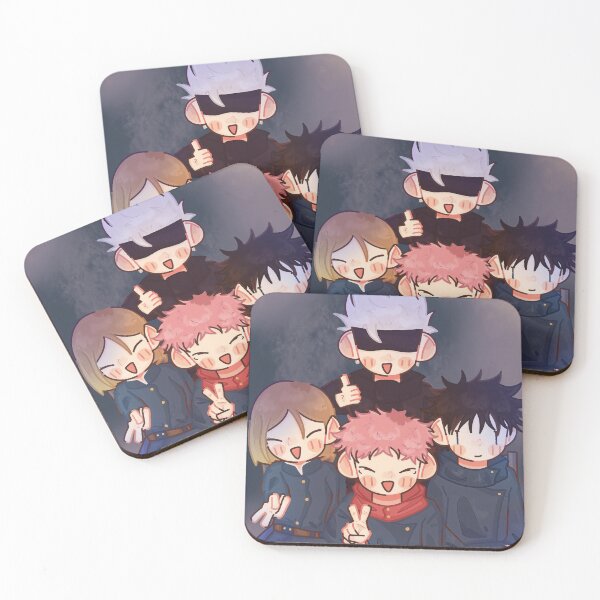 Item preview, Happy Jujutsu High Trio designed and sold by Darogapari.