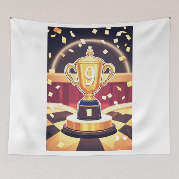 Item preview, Sports - Major Sports Competition Trophy, Celebration of a Ninth Victory designed and sold by Reverso-Design.