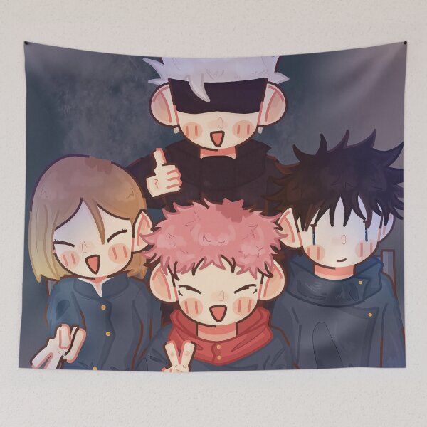 Item preview, Happy Jujutsu High Trio designed and sold by Darogapari.