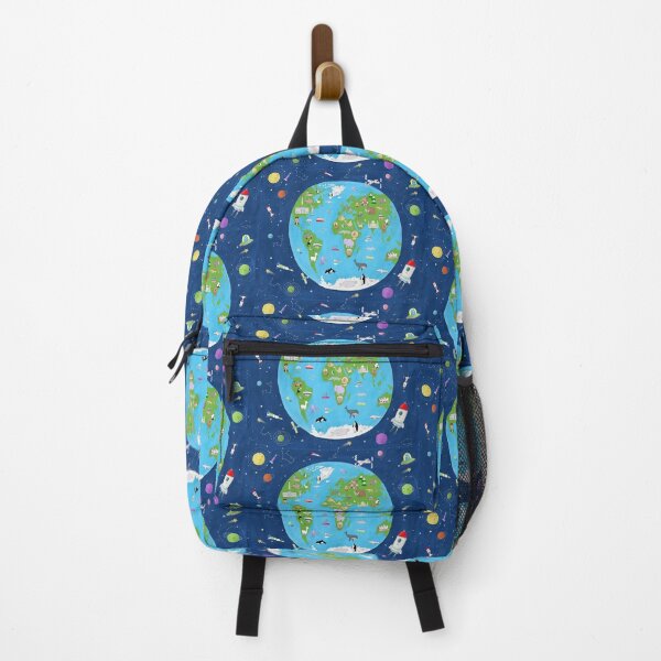 Item preview, World from Space by Illustrator Carla Daly designed and sold by Carla Daly.