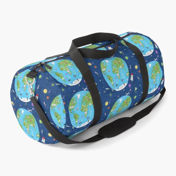 Item preview, World from Space by Illustrator Carla Daly designed and sold by Carla Daly.