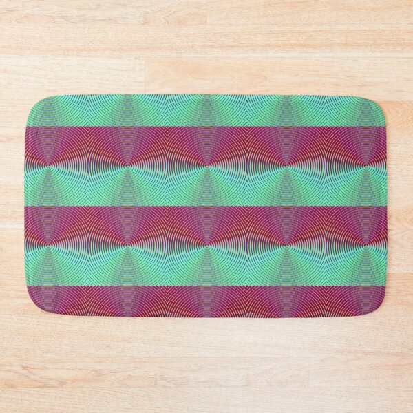 Item preview, Abstract Pattern "Red-Green Circle" designed and sold by Gluecknika.